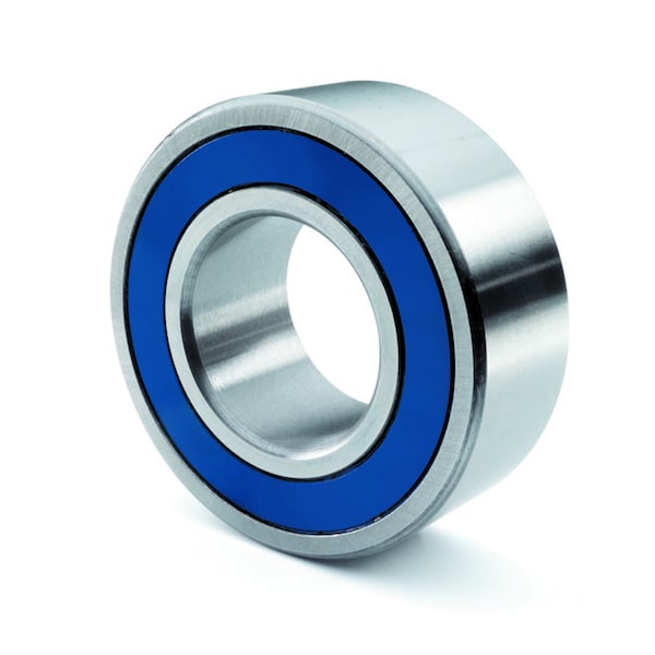 Tritan Deep Groove Ball Bearing, 2 Rubber Seals, Stainless Steel, 0.50